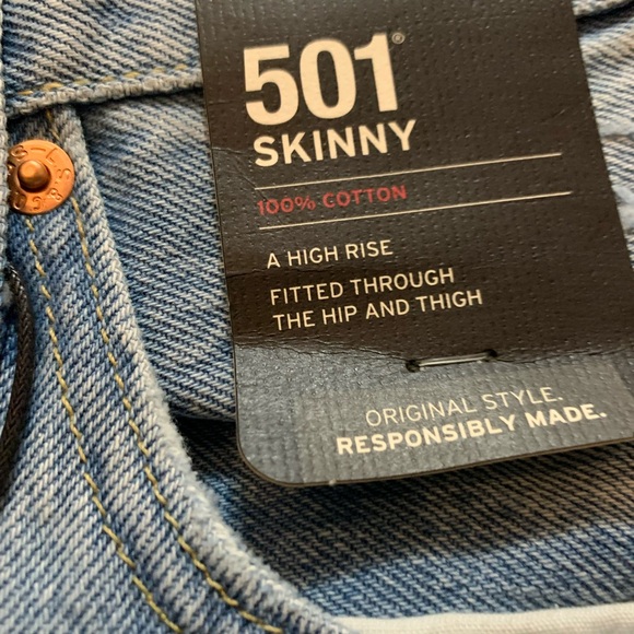 New 501 S Levi’s - Picture 4 of 6